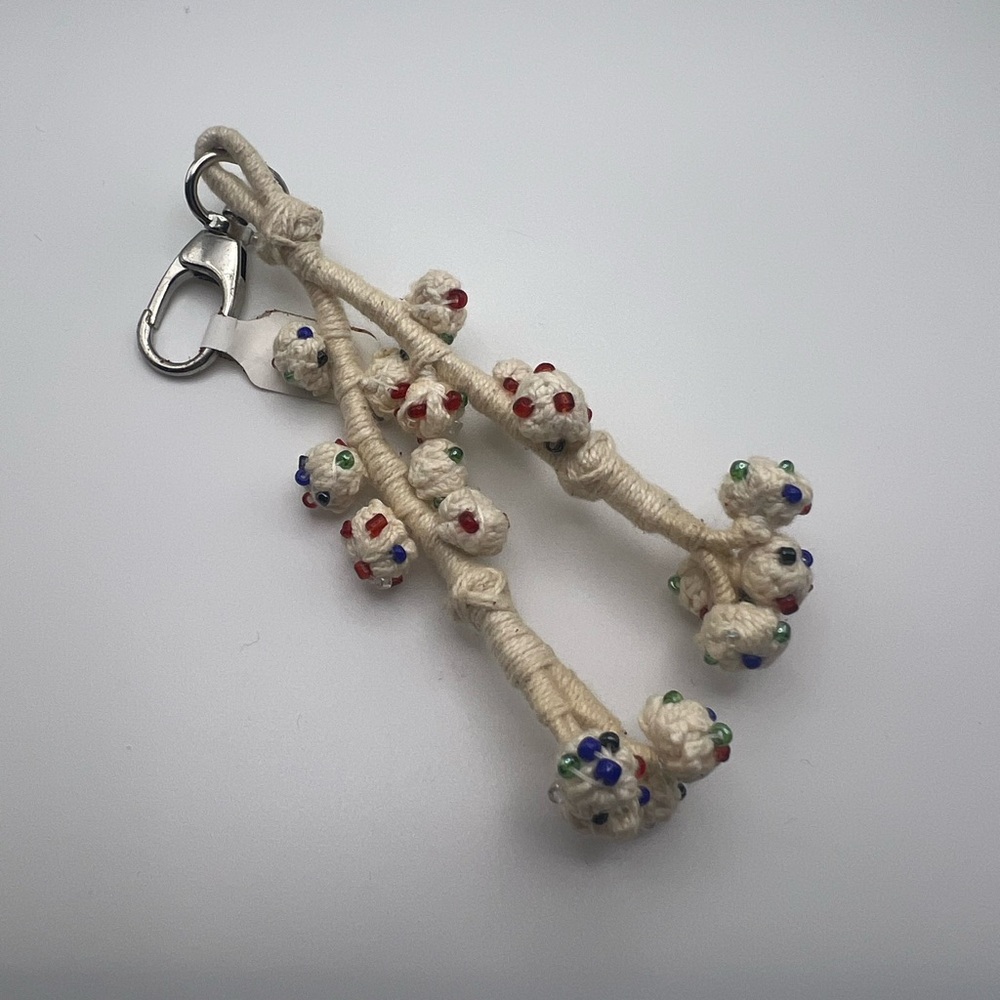 Johnny Was  Beaded Keychain